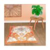 Mandala Life ART Funda de cojín cuadrada de meditación con