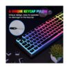 Manbasnake Pudding Keycaps Juego de teclas PBT con capa