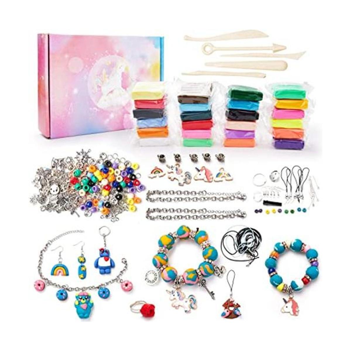 Make Your Own Clay Jewelry Kit de manualidades para hacer