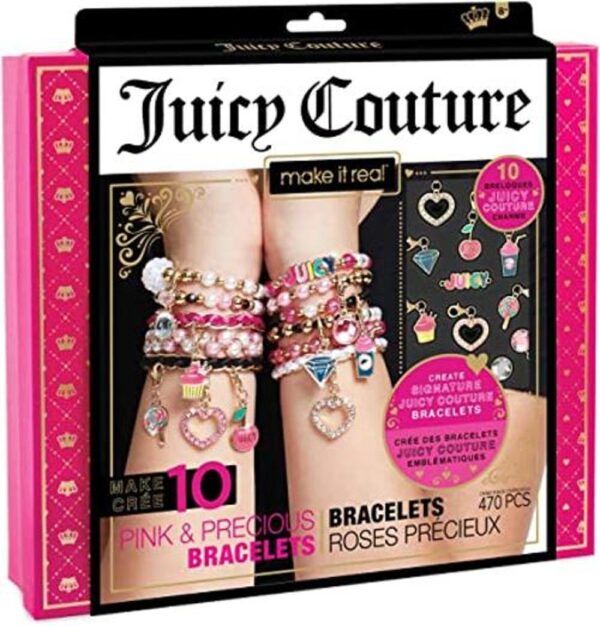 Make it Real Juicy Couture Pulseras rosadas y preciosas_1