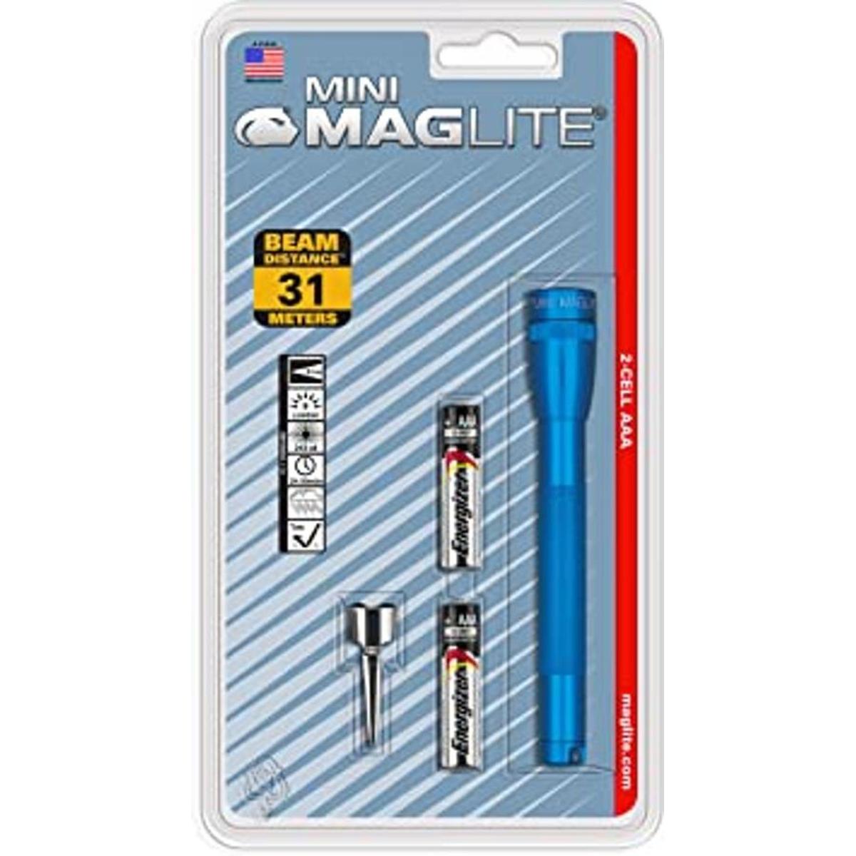 MagLite M3A116 Mini linterna incandescente AAA de 2