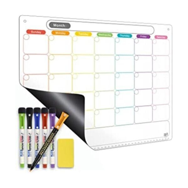 MagFancy Calendario magnético que se borra para_1
