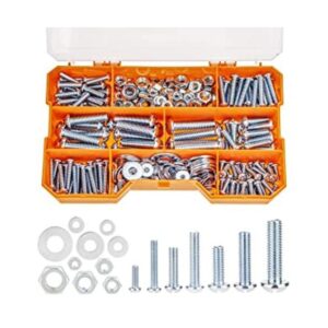 Maexxna Juego surtido de 320 tornillos SAE para máquina_1