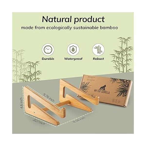 MY FAT GORILLA Soporte de madera para laptop soporte_3