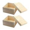 MY MIRONEY 2 cajas de almacenamiento de madera sin_1