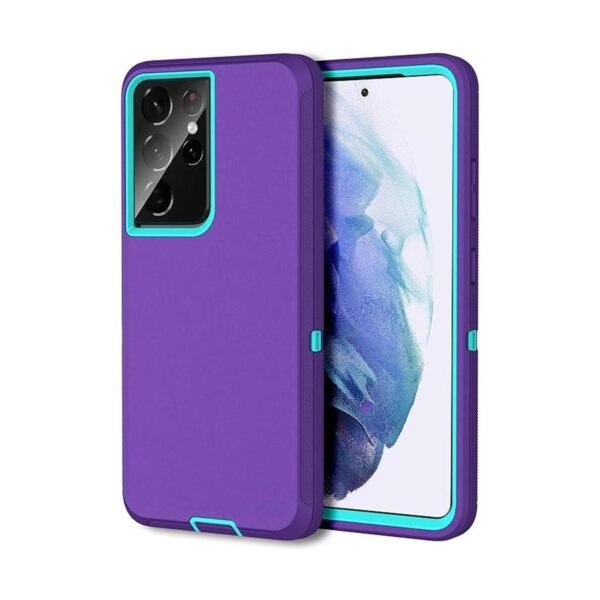 MXX Funda compatible con Galaxy S21 Ultra 3 capas súper_1