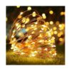 MUMUXI Paquete de 4 luces LED de 20 pies funciona con