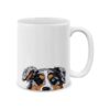 MUGBREW Merle Aussie Taza de café de cerámica de perro_1