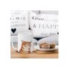 MUGBREW Cute Smirking Orange Tabby Cat Taza de café de