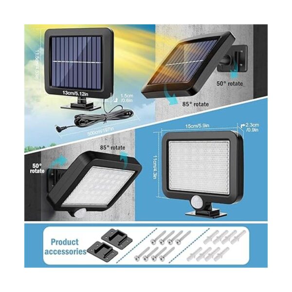 MPJ Luz solar para exteriores MPJ 56 LED luz solar_2