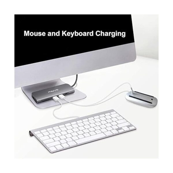MOSISO Hub USBC adaptador multipuerto tipo C 6 en 1 a 65_5