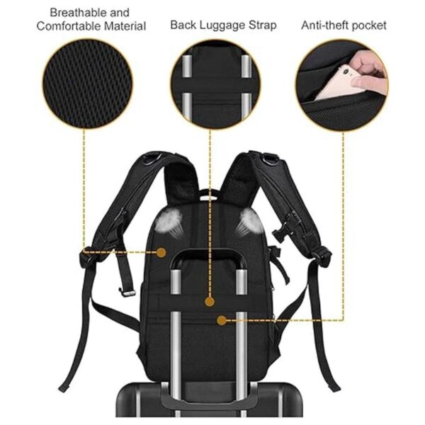 MOSISO Mochila para cámara DSLRSLRSLRsin espejo funda_5