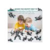 MOONTOY Juguetes de construcción STEM 577 piezas de_5