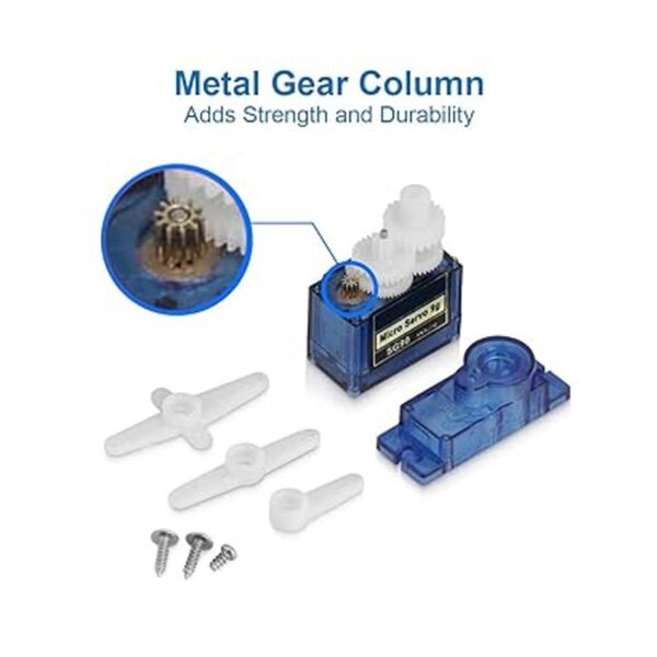 MMOBIEL Kit de 10 piezas SG90 de 0.32 oz de micro_3