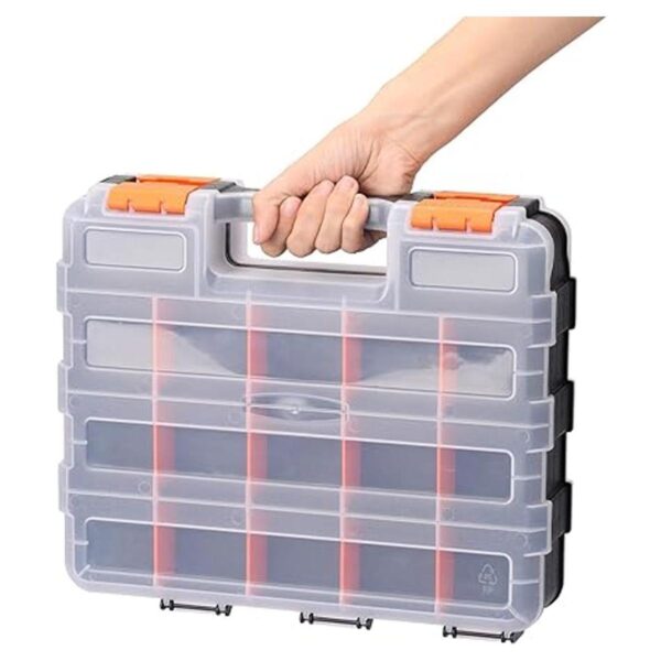 MIXPOWER Organizador de doble cara de 34 compartimentos