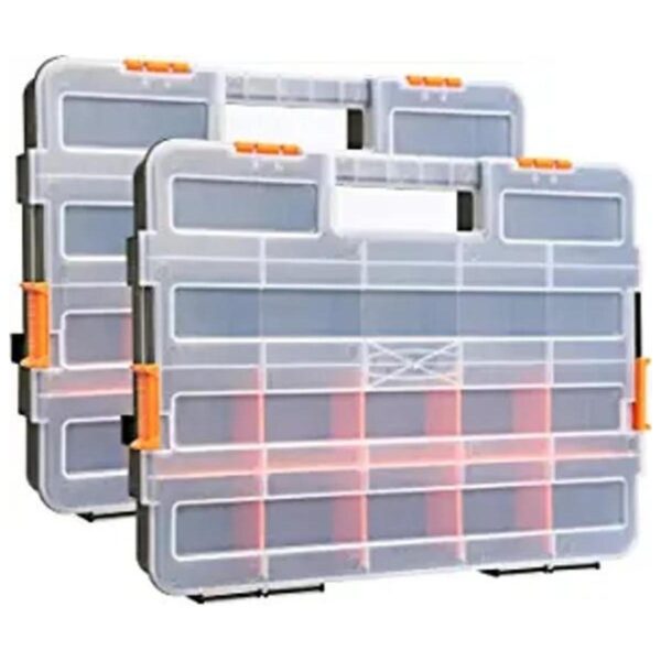 MIXPOWER Juego organizador de caja de herramientas de 15