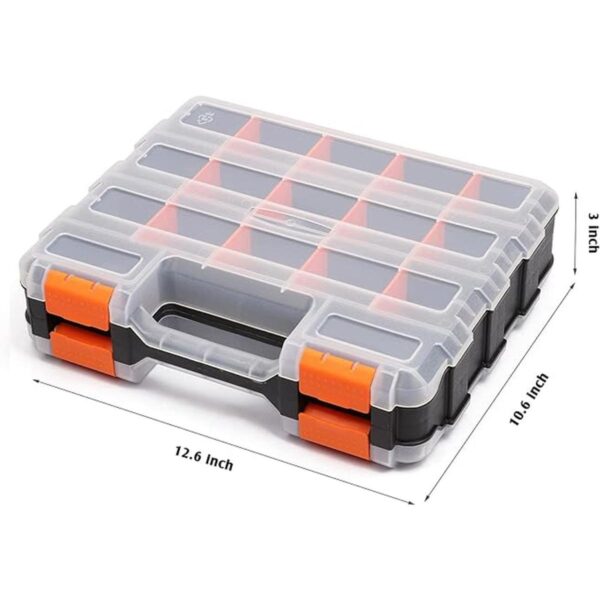 MIXPOWER Organizador de doble cara de 34 compartimentos
