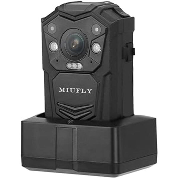 MIUFLY Cámara de policía 1296P con pantalla de 2 pulgadas_3