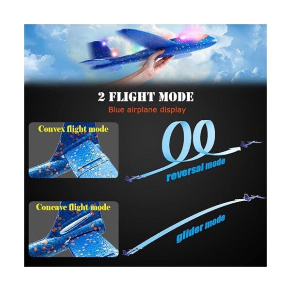 MIMIDOU 2 aviones de planeador luminosos intermitentes 2