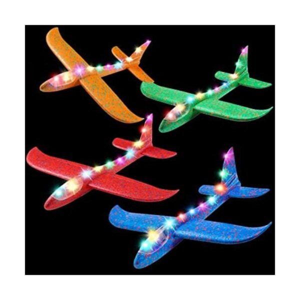 MIMIDOU Paquete de 4 planeadores intermitentes luces LED