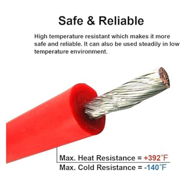 MILAPEAK Carrete de alambre de silicona de calibre 16 de