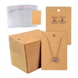 MIAHART Juego de 150 tarjetas de aretes con 150 bolsas_1
