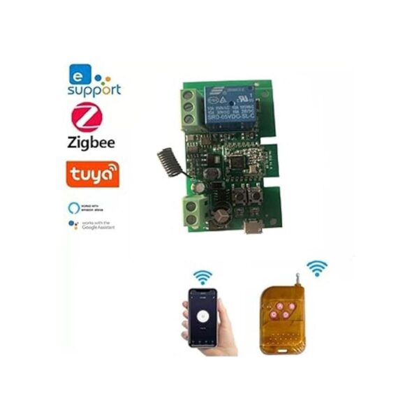 MHCOZY Interruptor de relé inteligente ZigBee de 1 canal
