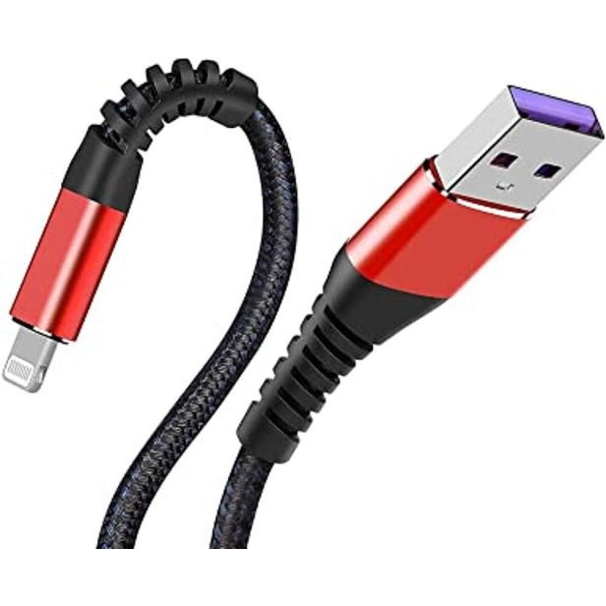 MFi Certified 2 unidades 1 ft corto cargador de iPhone