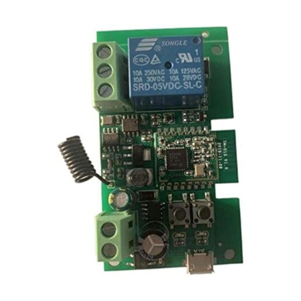 MHCOZY Interruptor de relé inteligente ZigBee de 1 canal