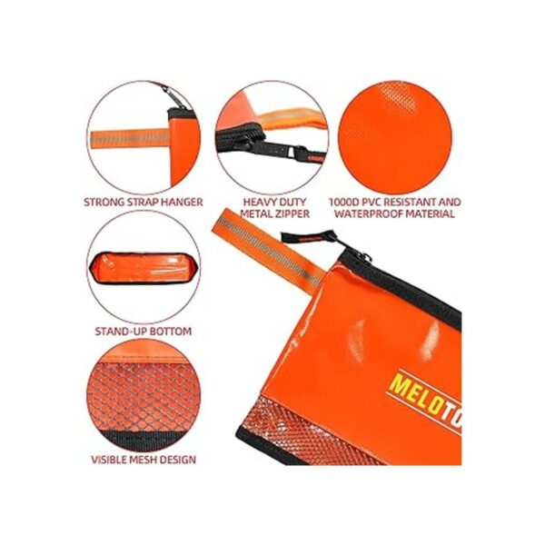MELOTOUGH material impermeable 12 pulgadas bolsa de_3
