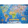 MAZYPO Rompecabezas de 200 piezas de mapa mundial de_2