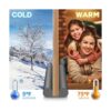 MAXTID Topes dobles para puertas protectores de_2