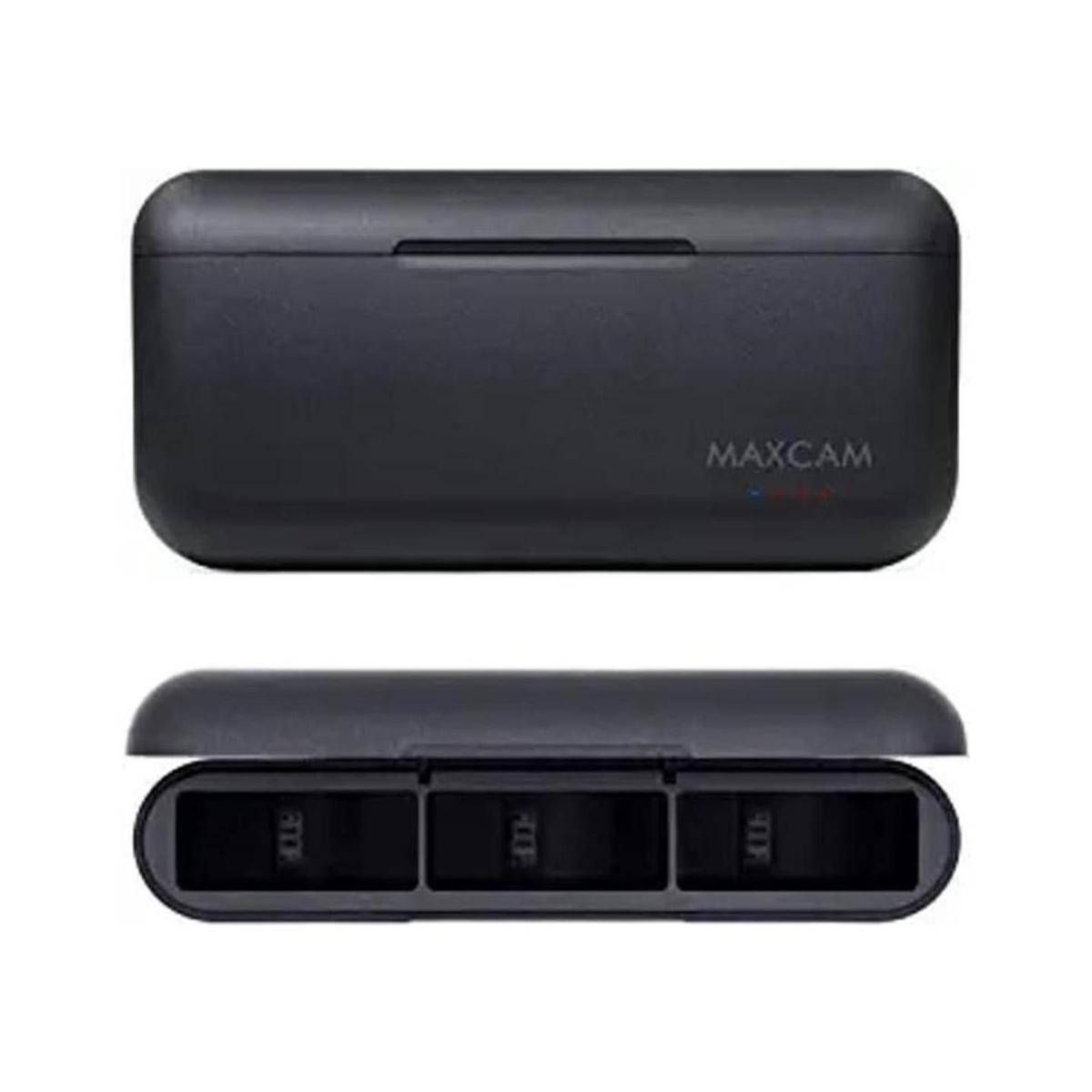 MAXCAM Cargador de batería triple Power para batería GoPro
