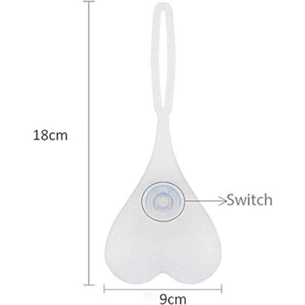 MASO Luz trasera LED para bicicleta luz trasera en forma_3