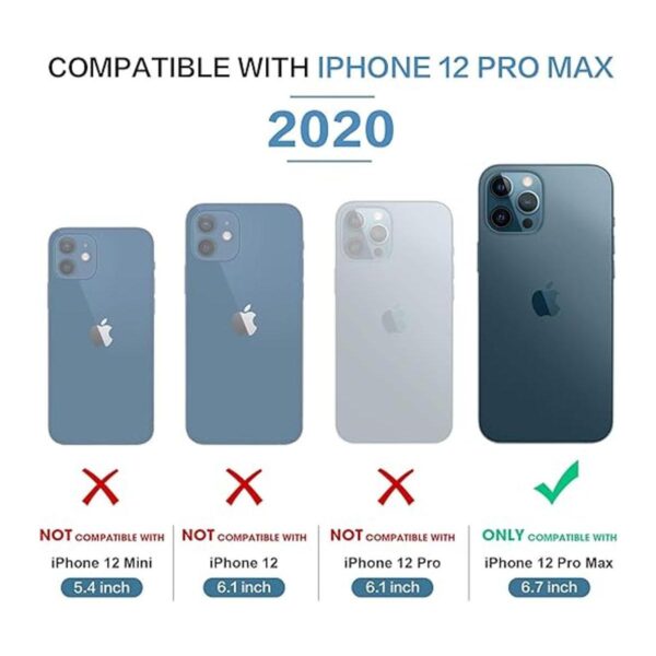 MATEPROX Carcasa de iPhone 12 Pro Max 6.7 2020 diseño_2