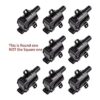 MAS Juego de 8 bobinas de encendido redondas compatibles_2