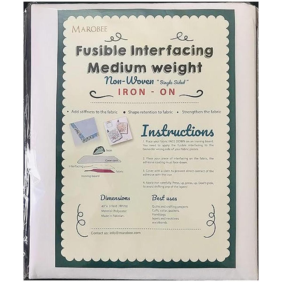 MAROBEE Interfaz fusible de peso medio para proyectos de