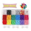 MAKERSLAND Juego de 3550 cuentas de 1720 cuentas de_1