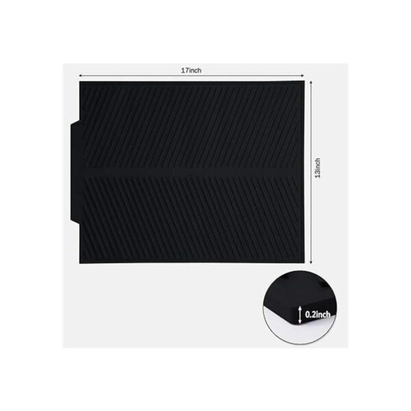 MAOSGO Tapete de secado de platos para encimera de cocina