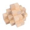 MAHIONG 200 cubos de madera de 1 pulgada bloques de