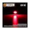 MADCATZ Paquete de 200 luces LED redondas rojas de 34_2
