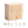 MACTING 150 adornos de Navidad de madera sin terminar de_3