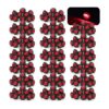 MADCATZ Paquete de 200 luces LED redondas rojas de 34_1
