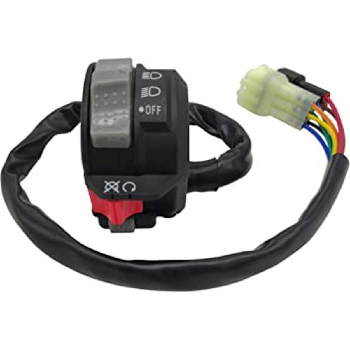 M MATI Control de manillar izquierdo del motor