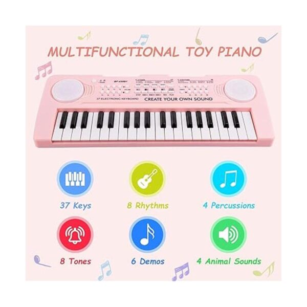 M SANMERSEN Piano de teclado para niños piano de música_2