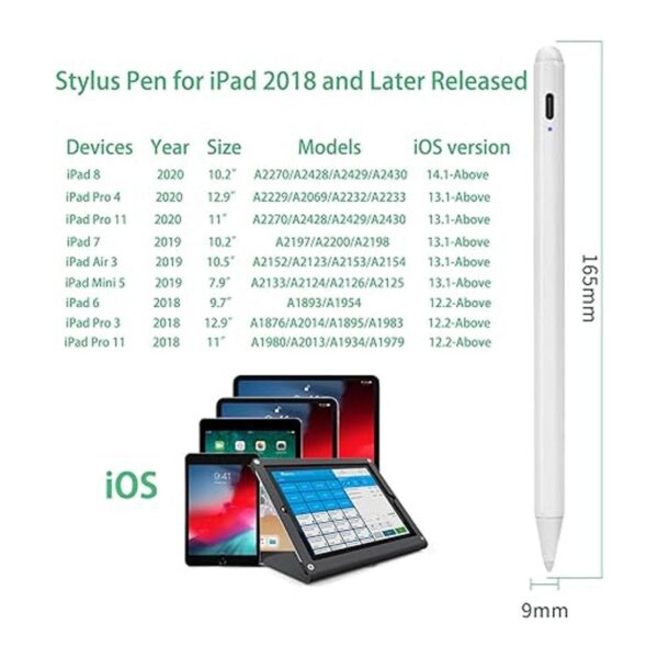 Lápiz óptico para iPad de 98 generación de 10.2_3