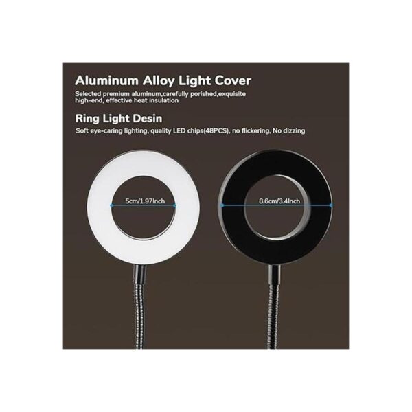 Lámparas de escritorio con clip 48 LED de 360 flexible_3