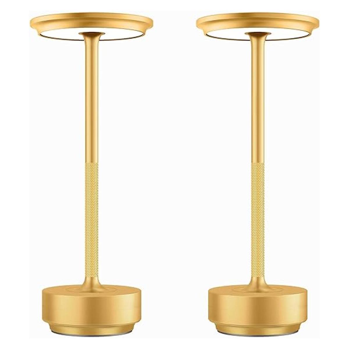 Lámparas de mesa inalámbricas paquete de 2 lámparas