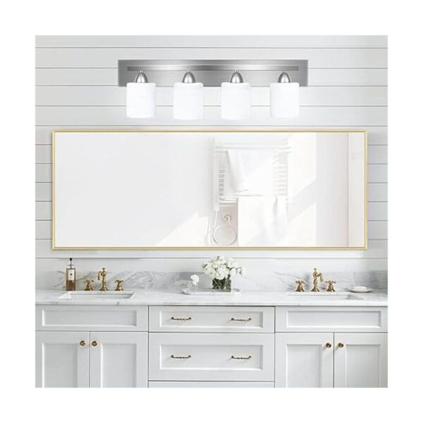 Lámpara de tocador de baño de 4 luces juego de baño todo_5