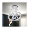 Lámparas LED de cristal modernas de 3 anillos lámpara_1